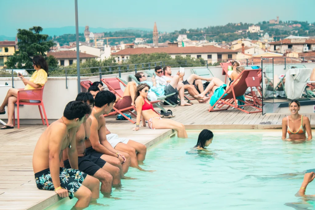 YSF rooftop pool