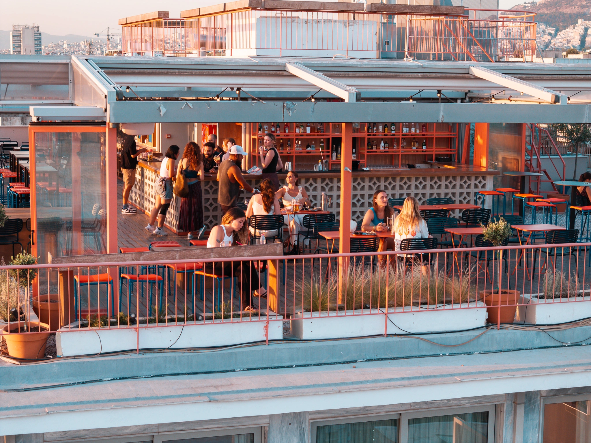 YSAT aura rooftop bar drone view fotografo anthony 12