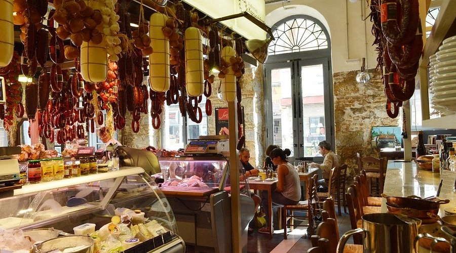 interior view of karamanlidika